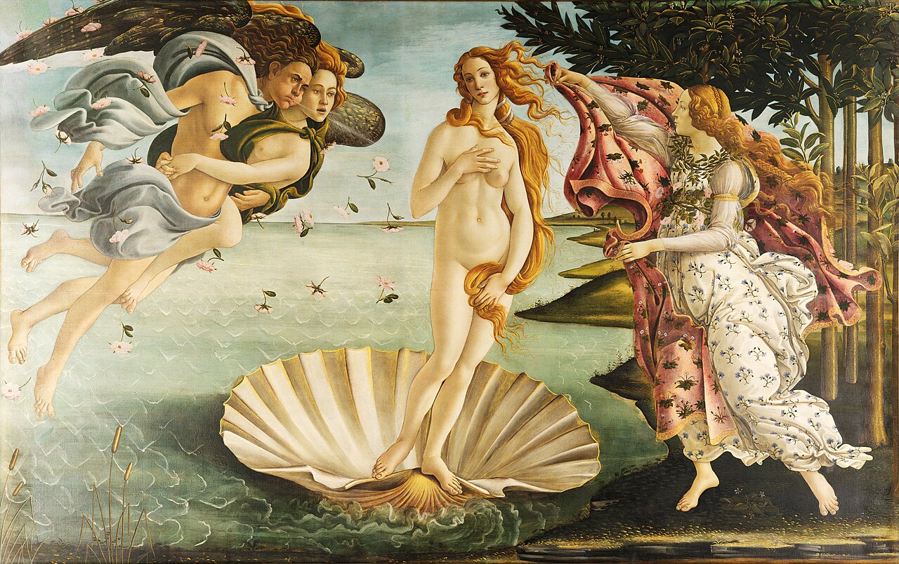 El nacimiento de Venus, de Botticelli